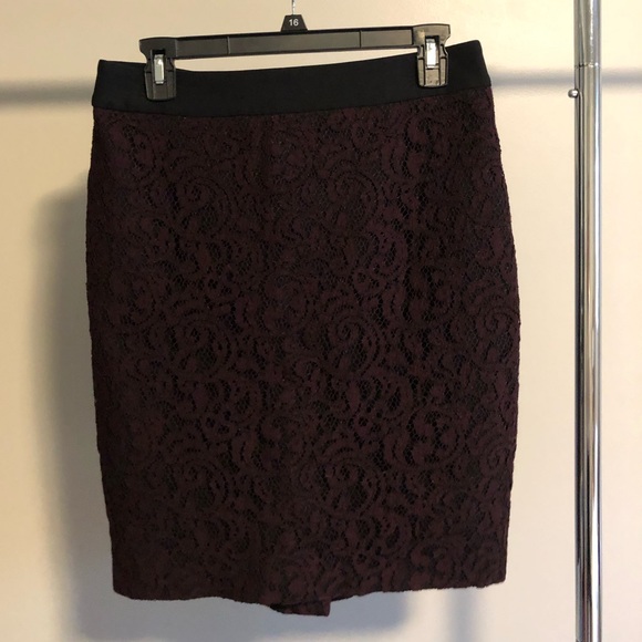 Loft Lace Pencil Skirt - Picture 1 of 6